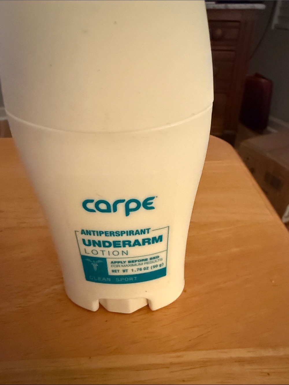 Carpe White Antiperspirant Underarm Lotion - White